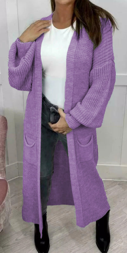 Pull-over pour dames en gros tricot avec coupe décontractée et manches longues Chic und Still