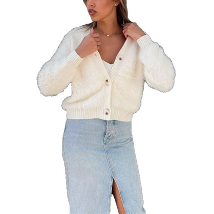 Dames Gilet Court Douillet Chic und Stil