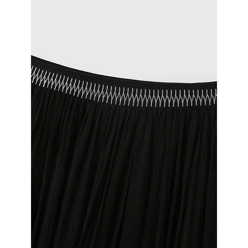 Jupe maxi à fente haute pour femmes Chic und Stil