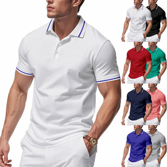 Polo en coton sportif pour dames avec coupe moderne et détails contrastés Chic und Stil