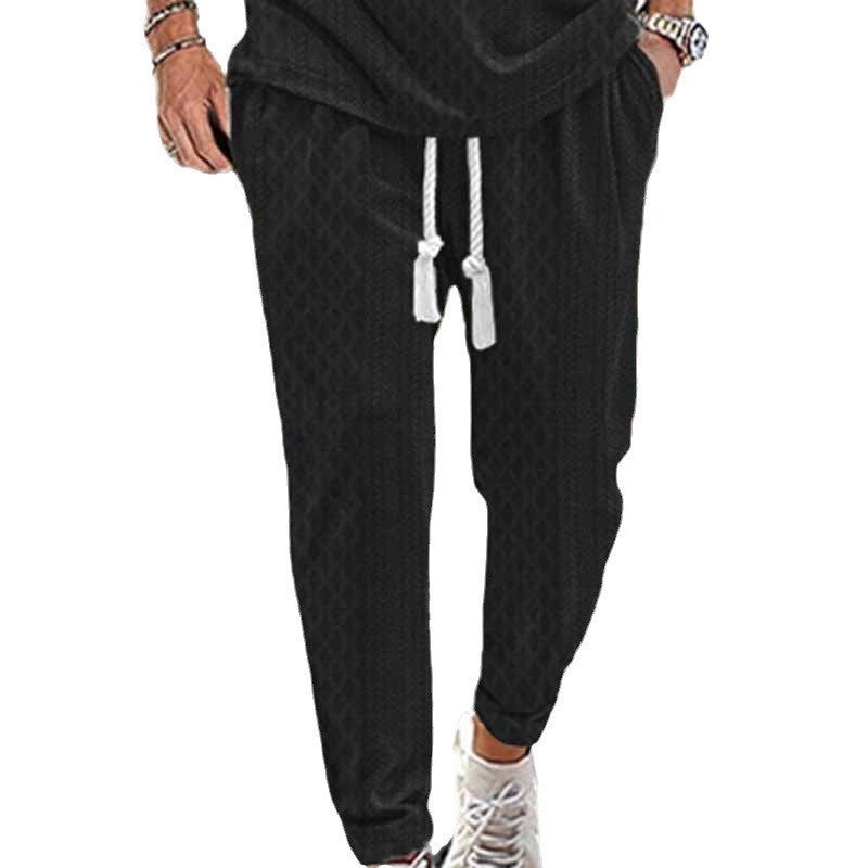 Men's sporty jogger pants with modern accents Chic and Style