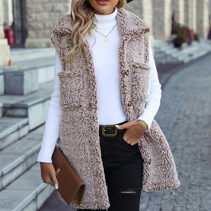 Dames gilet douillet Chic und Stil