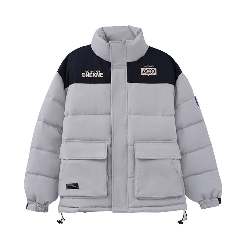 Dames isolée oversized manteau d'hiver avec poches pratiques Chic und Stil