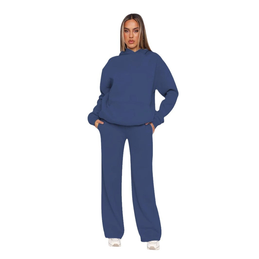 Women's hoodie and wide jogging pants Chic and Style