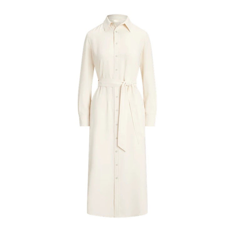 Robe Chemise Utility Élégante pour Femme Chic und Stil