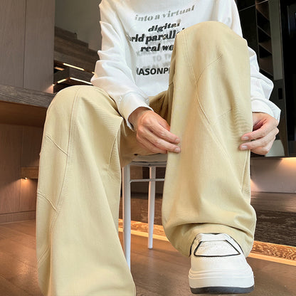 Women Loose Leisure Pants with Elastic Waistband and Practical Pockets Chic and Style