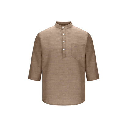 Chemise à carreaux mi-longue pour femme au style élégant Chic und Stil