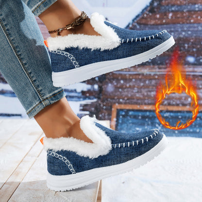 Dames Baskets confortables et douillettes Chic und Stil