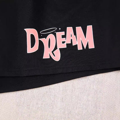 Shorts de sport pour femmes avec inscription tendance Chic und Stil
