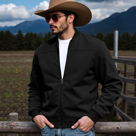 Veste bomber élégante pour hommes en matériau de haute qualité Chic und Stil