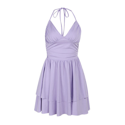Robe Mini Flirty Volants Chic und Stil Femme