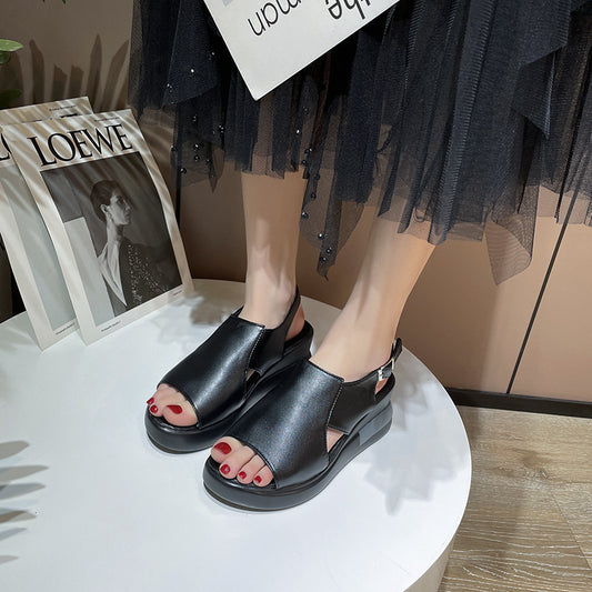 Sandales à brides élégantes et aérées pour femmes avec brides réglables et semelle anatomique Chic und Stil