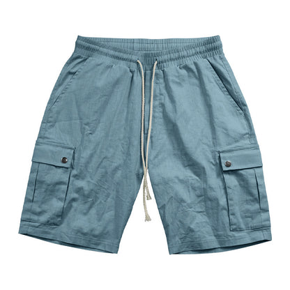 Shorts Cargo pratiques pour hommes avec une taille élastique et des poches polyvalentes Chic und Stil