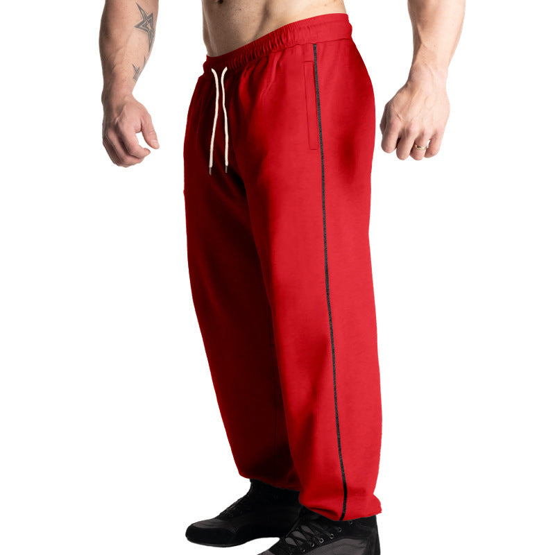 Comfortable sports pants for men with side pockets and adjustable waist Chic and Style