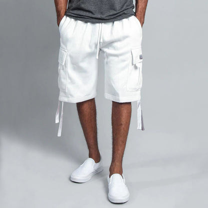 Shorts cargo confortables pour hommes avec poches latérales Chic und Stil