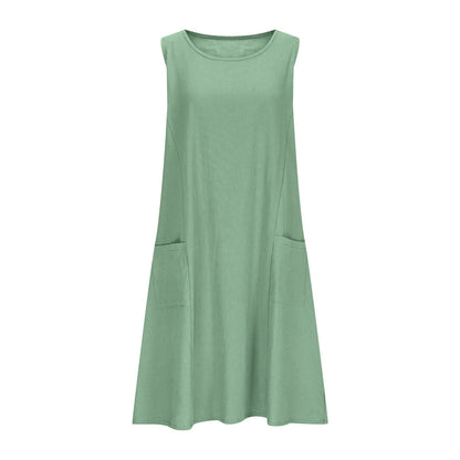 Robe shift sans manches Chic und Stil pour femmes