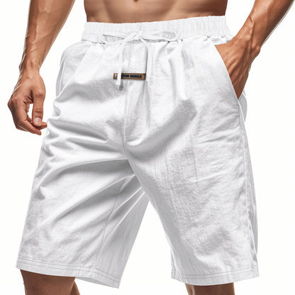 Shorts de loisirs pour hommes confortables avec taille élastique et poches latérales pratiques Chic und Stil
