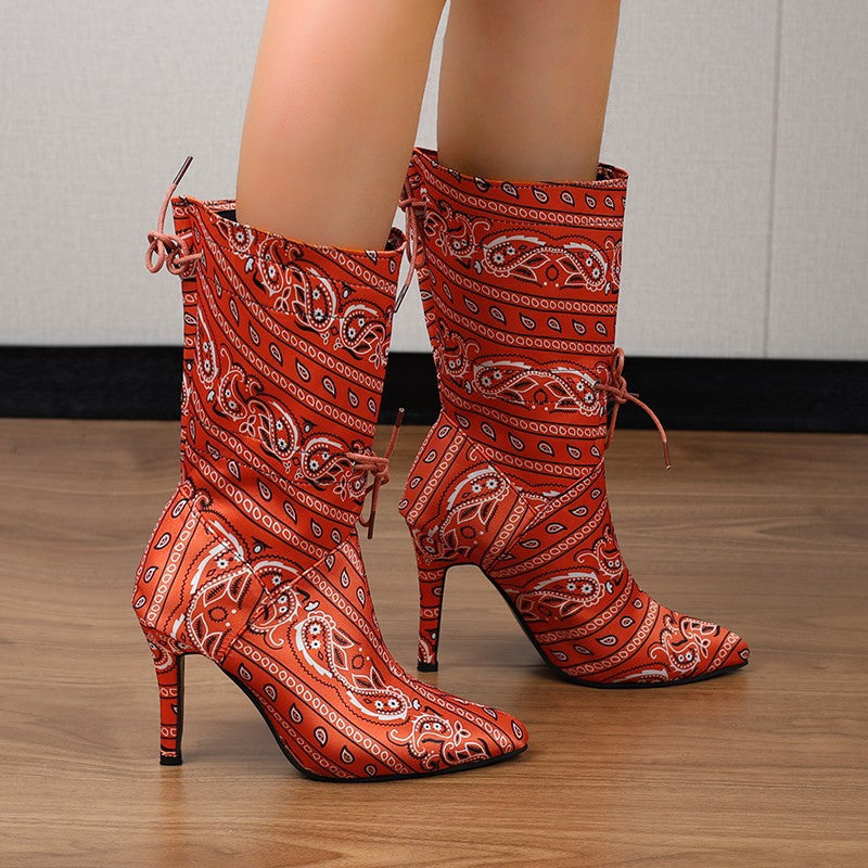 Bottes à talons hauts Chic und Stil pour femmes