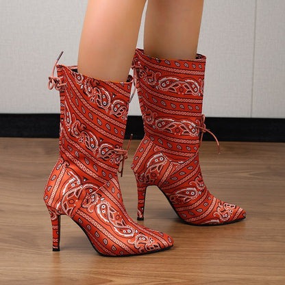 Bottes à talons hauts Chic und Stil pour femmes