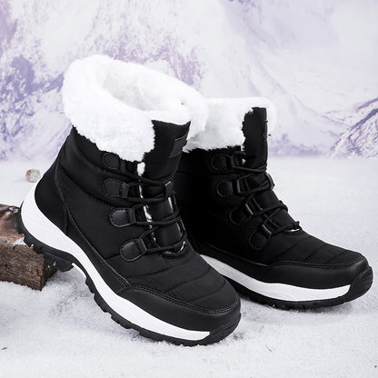 Bottes d'hiver pour dames avec semelle antidérapante et doublure intérieure chauffante Chic und Stil