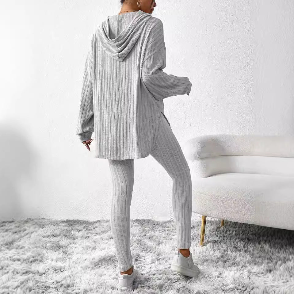 Ensemble décontracté pour dames avec pull oversize et leggings Chic und Stil