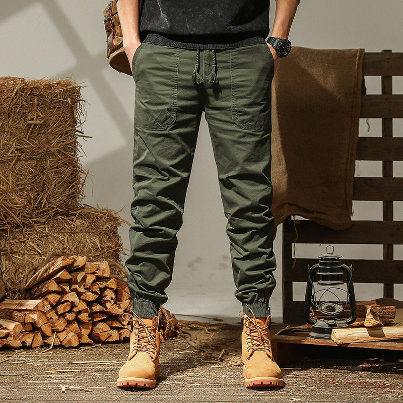 Men's cargo pants with elastic waistband Chic und Stil