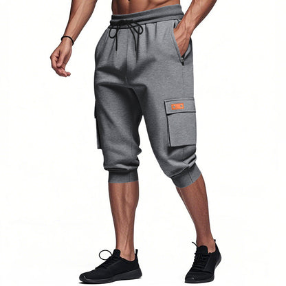 Pantalons cargo stylés pour hommes avec jambes courtes et poches pratiques Chic und Stil