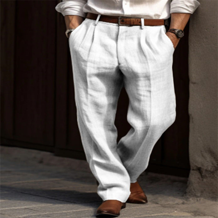 Elegant and comfortable linen pants for men Chic and Style