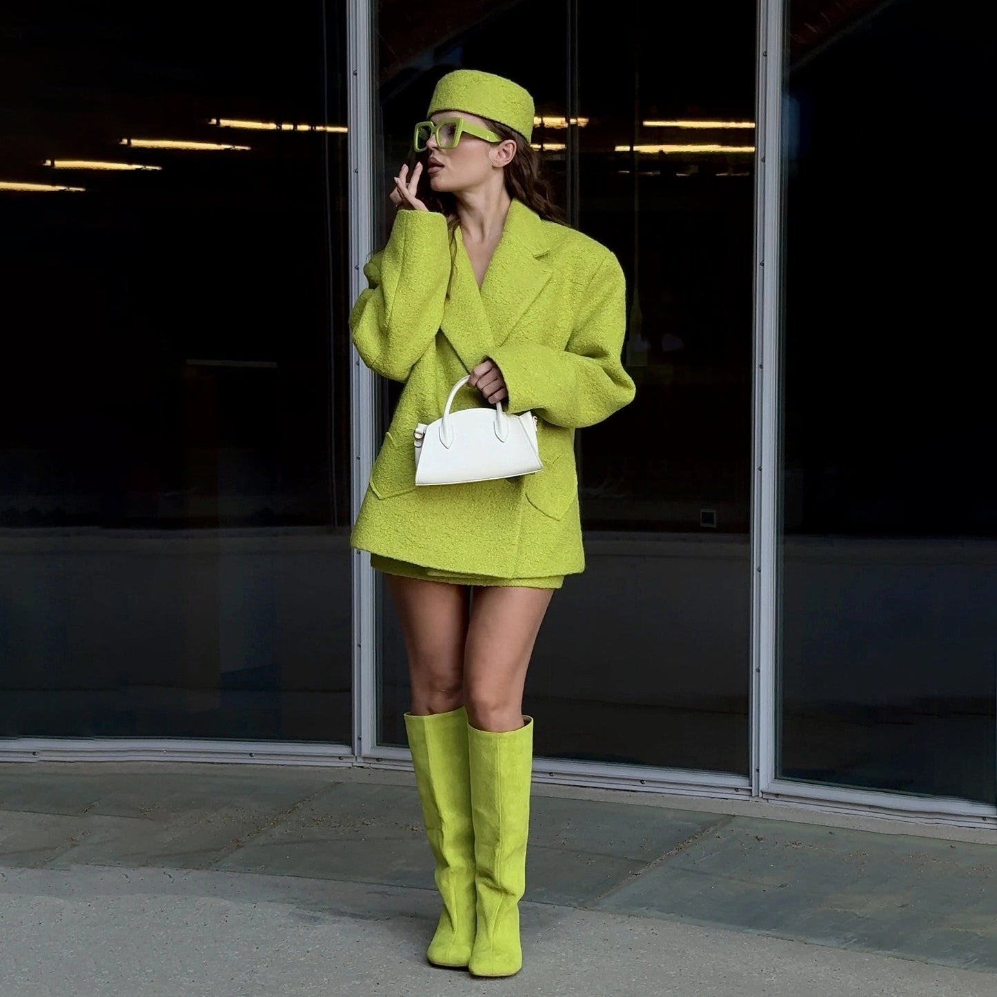 Dames Blazer Oversized en matériau structuré Chic und Stil