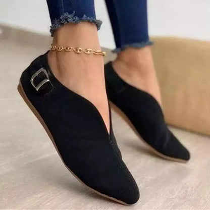 Chaussures semi-formelles pour femmes avec une élégante boucle et un design ouvert Chic und Stil