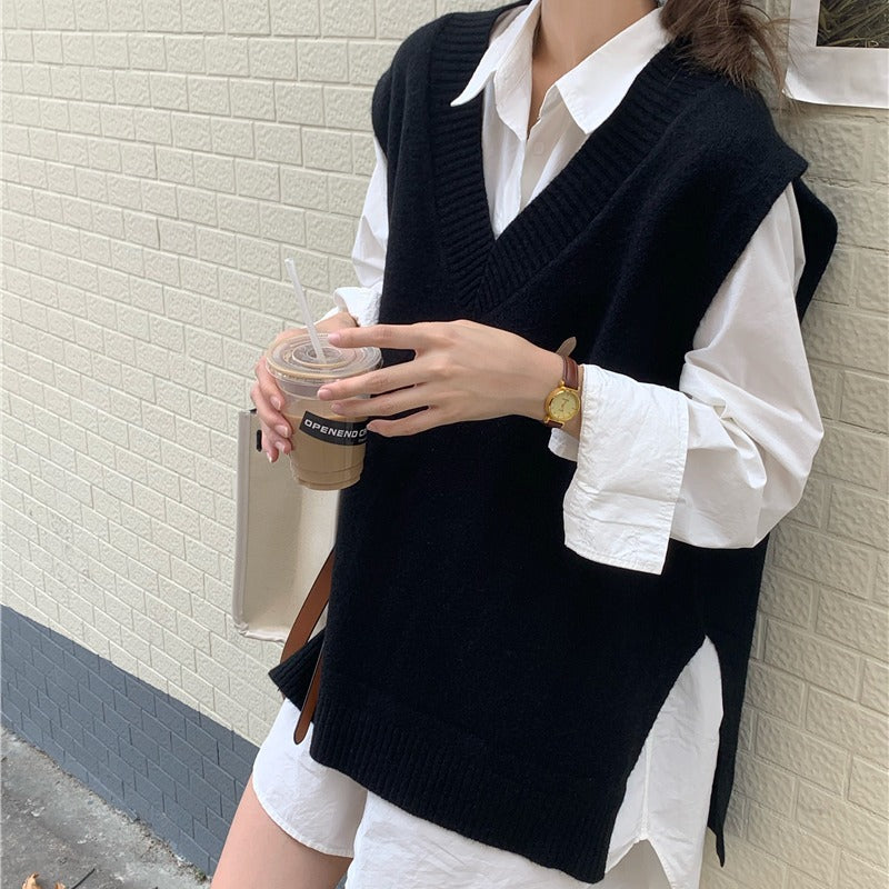 Pull en tricot surdimensionné dames Chic und Stil
