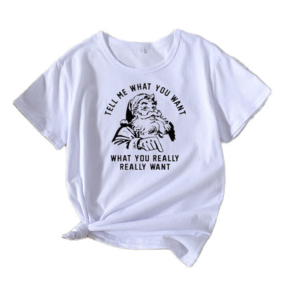 T-shirt humor graphique pour femmes Chic und Stil