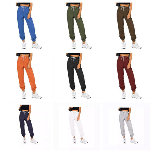 Pantalon d'entraînement pour femme avec taille élastique et coupe décontractée Chic und Stil