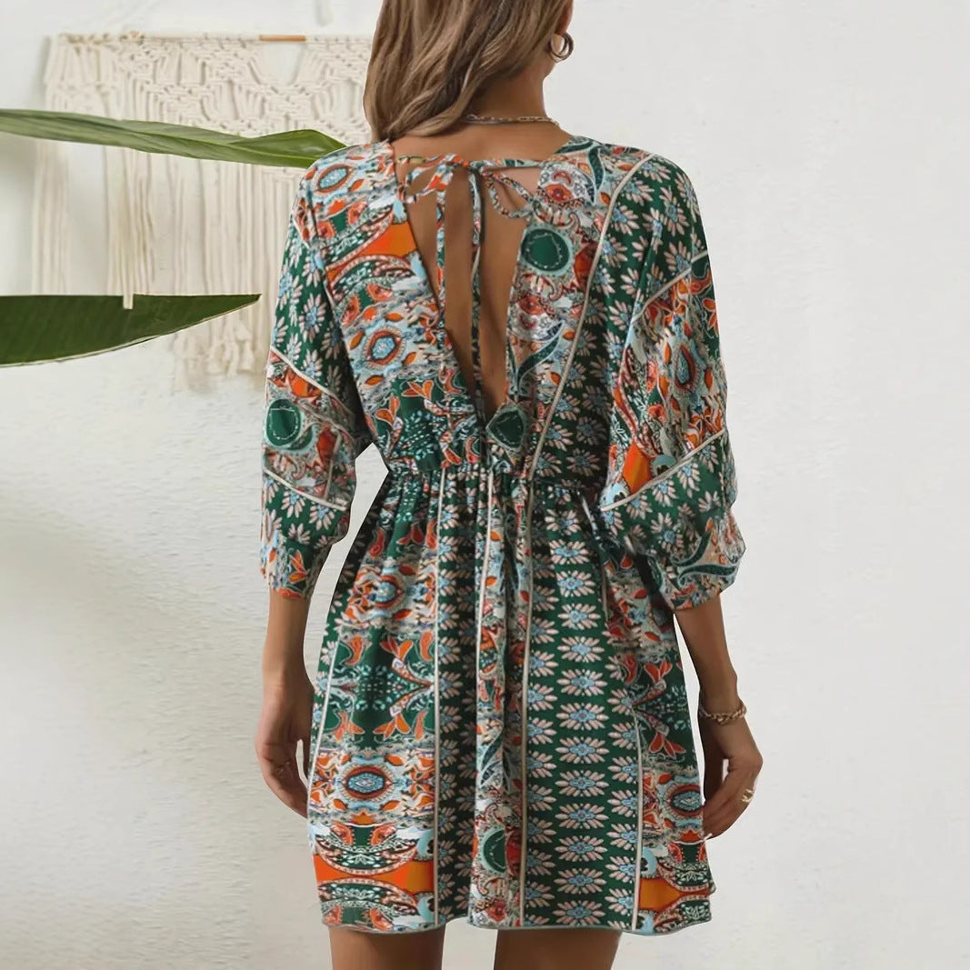 Robe mini mode femme Chic und Stil