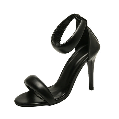 Ladies Elegant High Heels Sandals with Soft Strap and Modern Chic Design