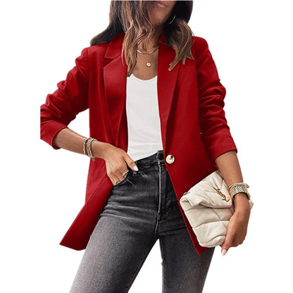 Veste élégante pour femmes avec coupe originale et détails de boutons discrets Chic und Stil