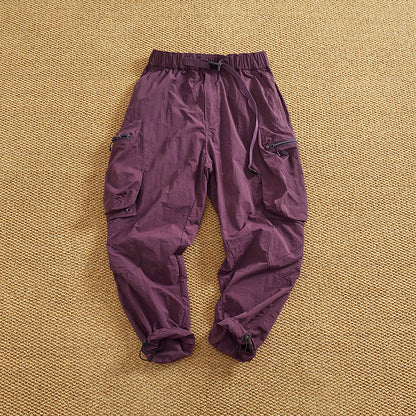 Men's cargo pants with practical pockets and elastic waistband Chic and Style