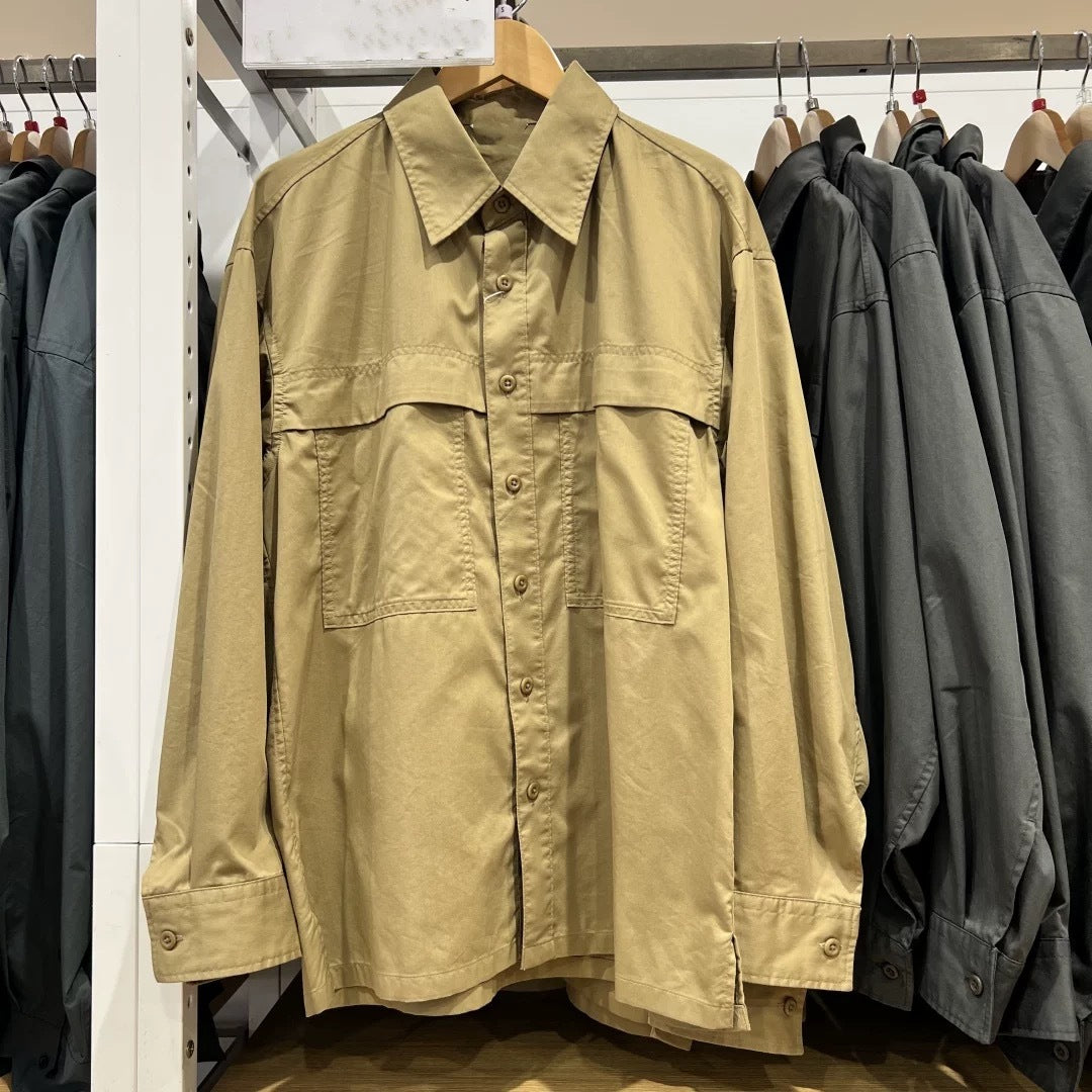 Chemise overshirt décontractée pour femmes avec plusieurs poches Chic & Stil