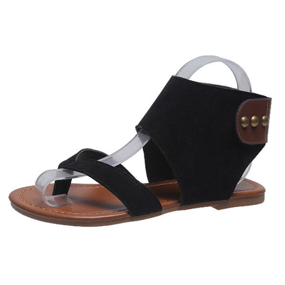 Sandales pour femmes avec sangle de cheville réglable et design décolleté à la mode Chic und Stil