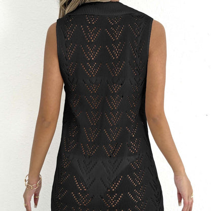 Robe d'appoint en tricot transparent pour femmes Chic und Stil
