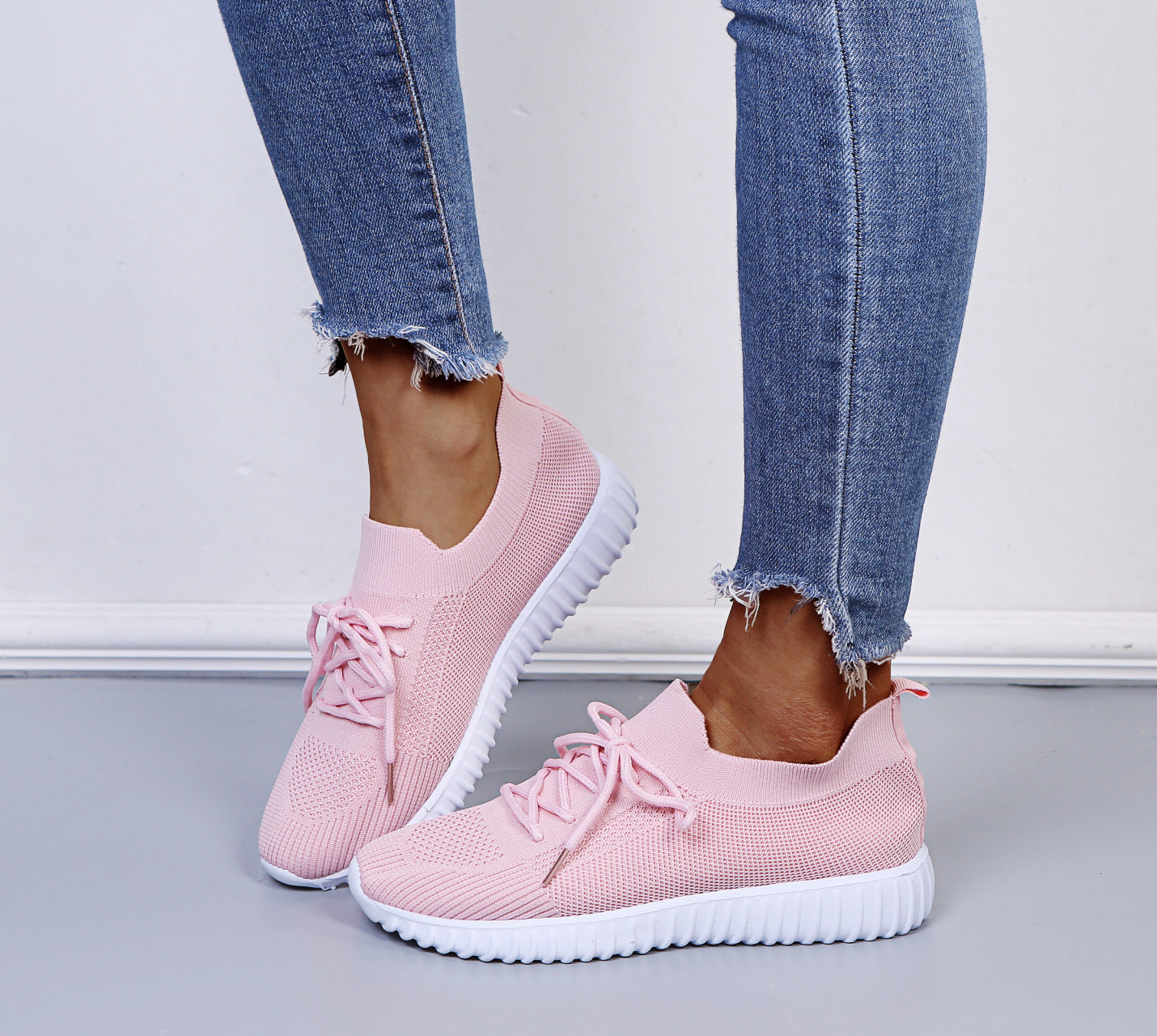 Chaussures décontractées respirantes pour femmes avec tige élastique Chic und Stil