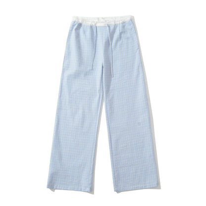 Casual palazzo pants for women with elastic waist and wide legs Chic and Style