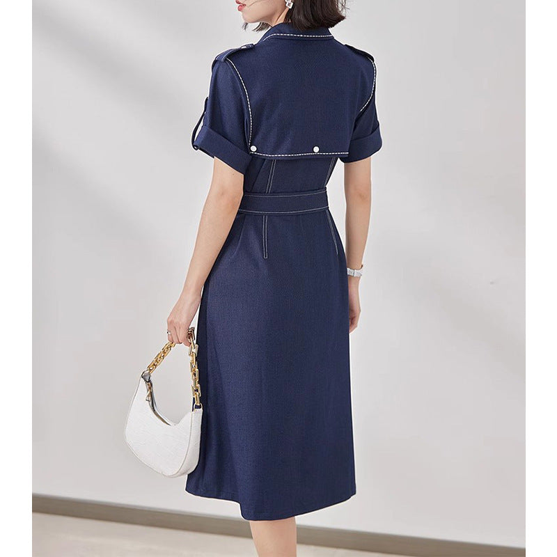 Robe utilitaire ceinturée pour femme Chic und Stil