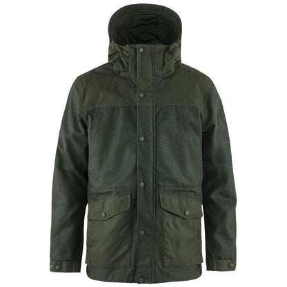 Functional park jacket for men with removable hood Chic and Style