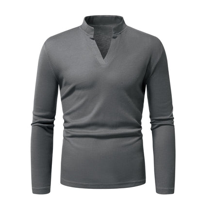 Chemise à manches longues pour hommes avec surface texturée Chic und Stil
