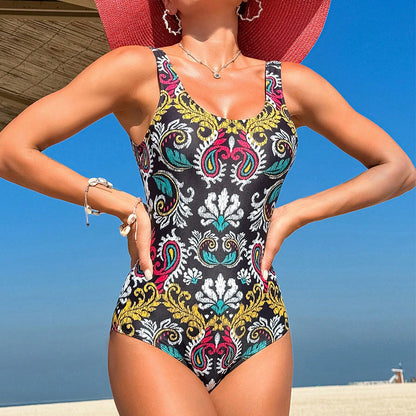 Dames élégamment coupé maillot de bain une pièce Chic und Stil