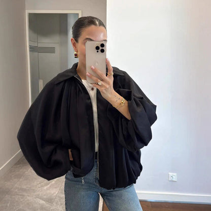 Dames blouson à manches volantes Chic und Stil