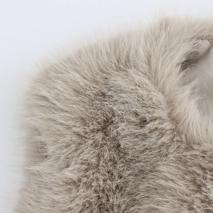 Dames Gilet en fausse fourrure Chic und Stil