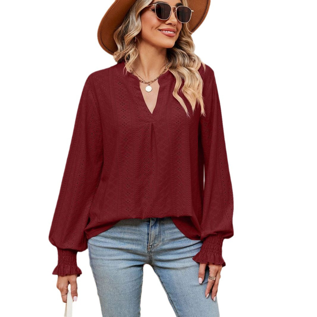 Chemisier pour femmes avec motif en dentelle et coupe élégante Chic und Stil