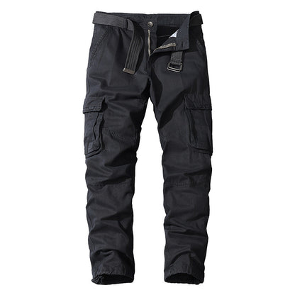 Multifunctional cargo pants for men with elastic waist and practical side pockets Chic and Style